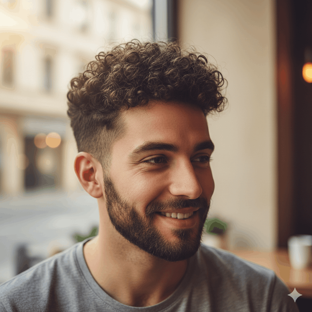 Männerfrisur Locken Kurz 2026 – Trends und Stylingideen